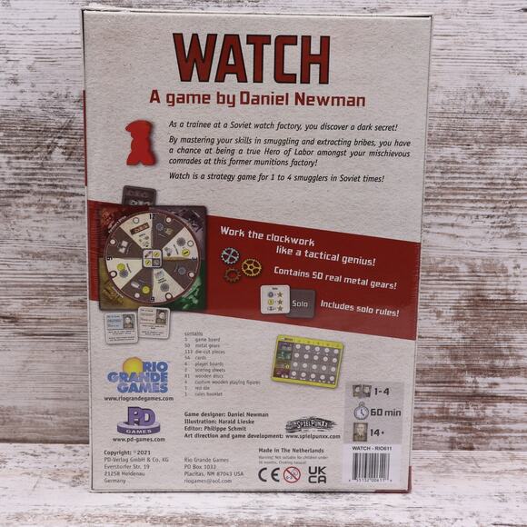 Watch Board Game Rio Grande Games Daniel Newman NEW - Picture 2 of 2